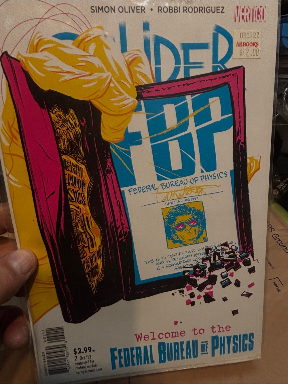 Merigo Welcome to the Federal Bureau of Physics' Comic Book -